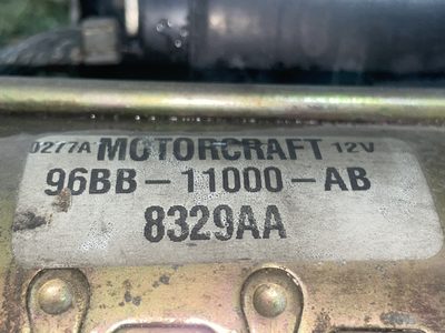 Motor arranque FORD